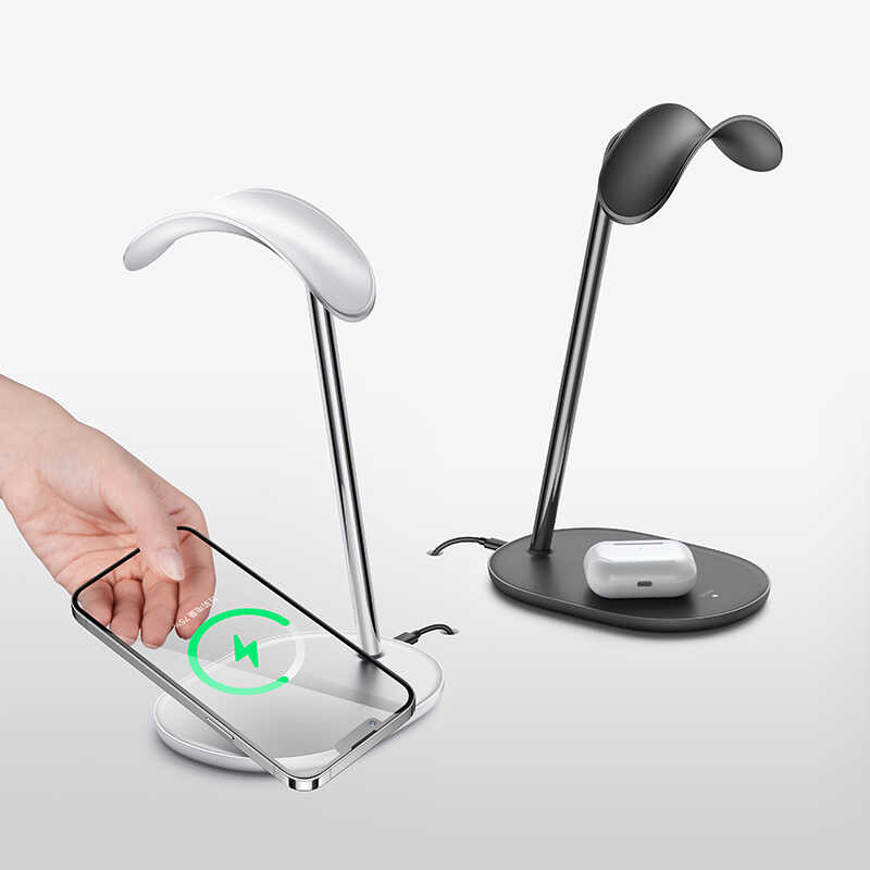 Benks L40 Pro Holder Kablosuz Şarjlı Kulaklık Standı - 2 Benks L40 Pro Holder Kablosuz Şarjlı Kulaklık Standı - 2